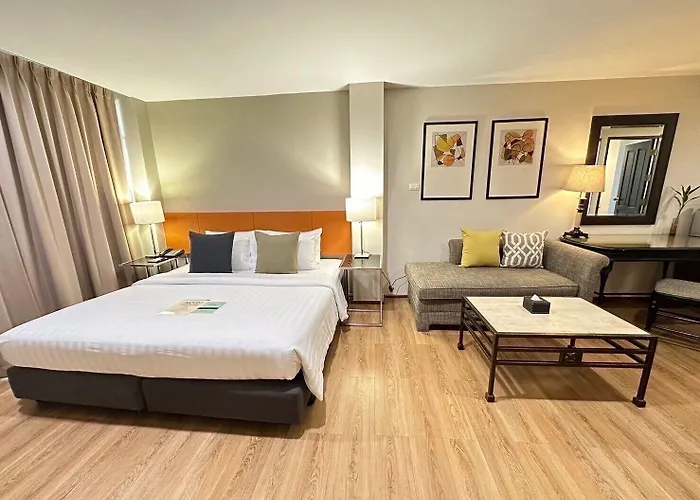 Asoke Sukhumvit By Uhg Lägenhetshotell Bangkok